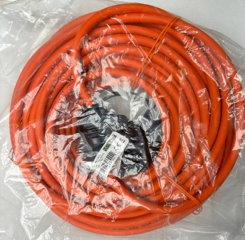 Verlängerungskabel 25m, IP44, Orange / H07RN-F 3G1,5 , Stecker / Kupplung