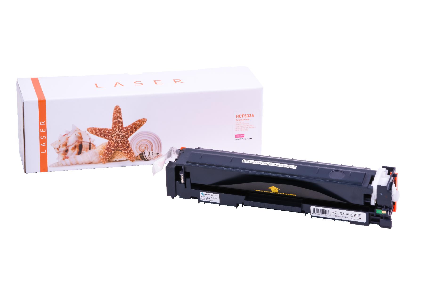 CF533A alternativ Toner Magenta für HP / CF533A / 1.100 Seiten
