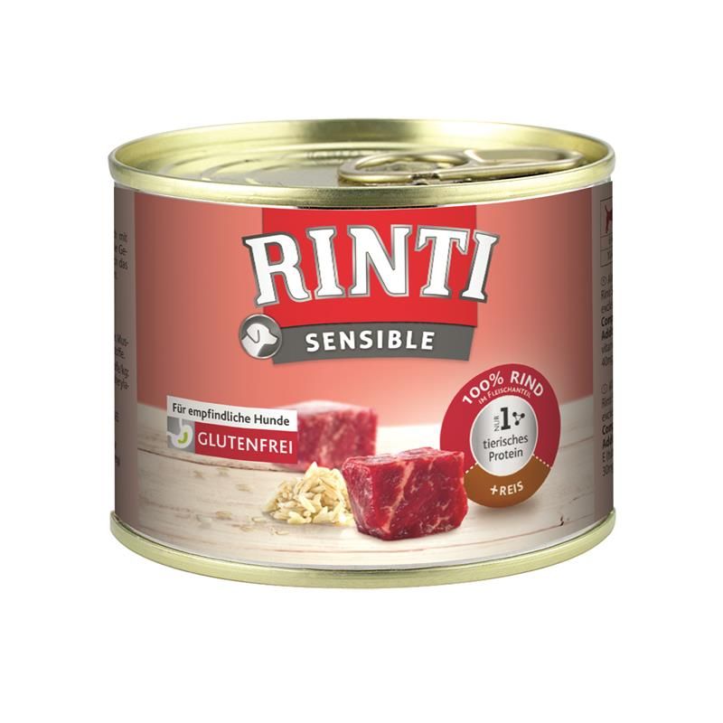 Rinti Sensible Rind & Reis - 185 g Rinti Sensible Rind & Reis - 185 g