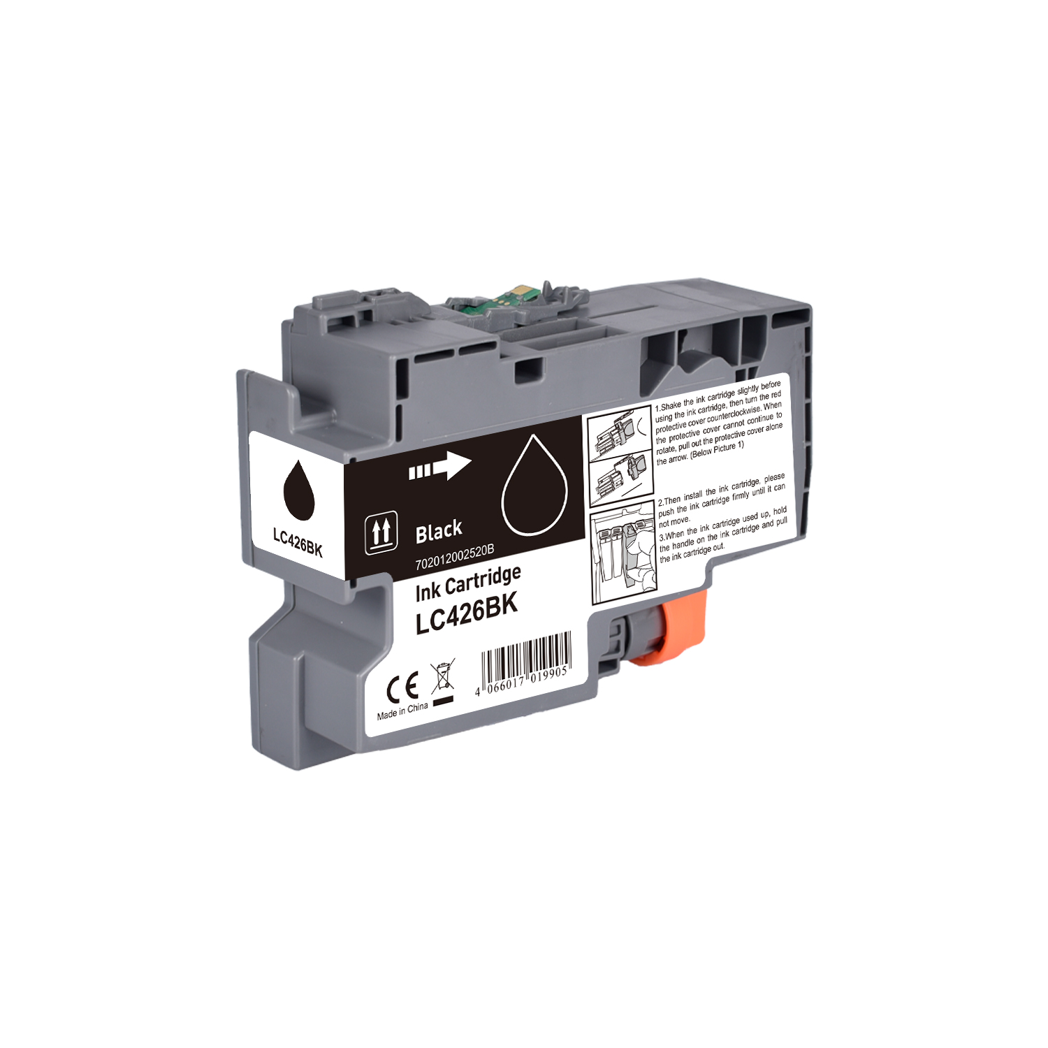 LC426BK alternativ (Pigment) Tinte black für Brother / LC426BK / 55ml