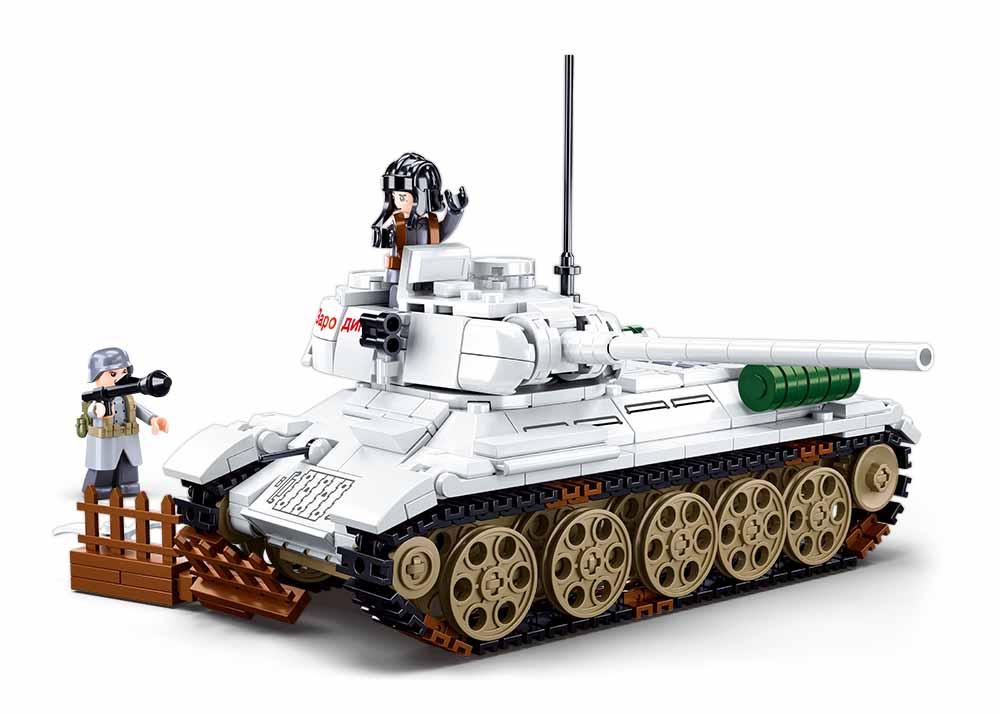 Sluban M38-B0978 - Army Battle of Budapest - Panzer (weiß)