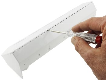 5-fach Steckdosenblock, weiß / 250V~/ 16A, Aufbaumontage