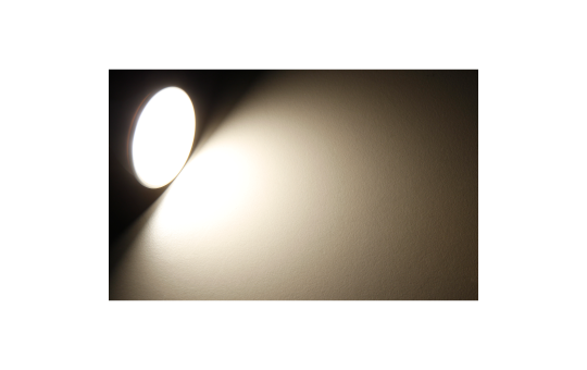 LED-Strahler GU10, 4W, 300 lm, warmweiß, Milchglas