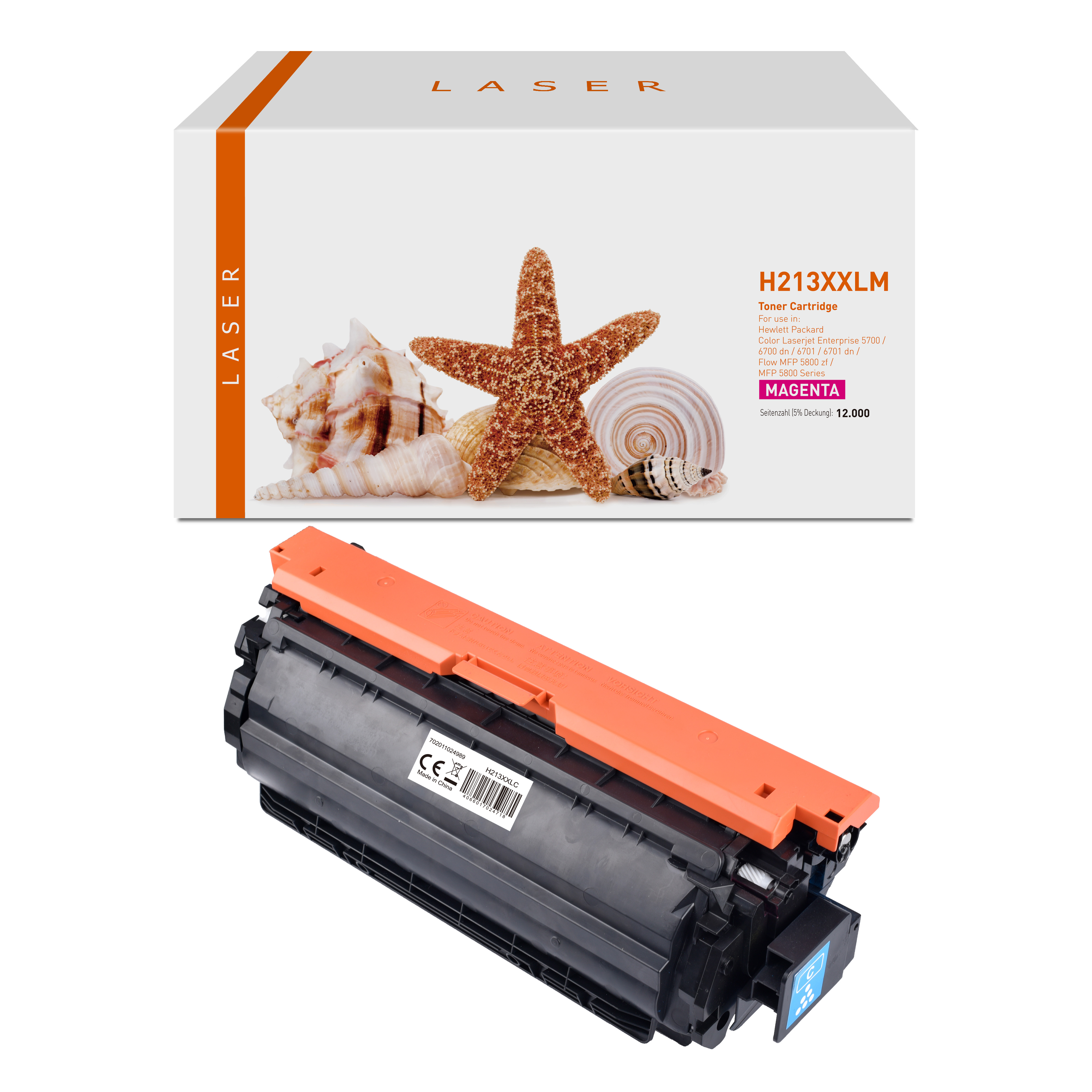 213XXLC alternativ Toner Cyan für HP / W2131Y / 12.000 Seiten