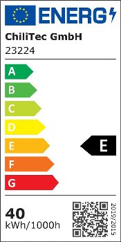 LED Licht-Panel "CTP-120 Office" warm, 30x120cm, 3000K, 40W, 3750lm, UGR16