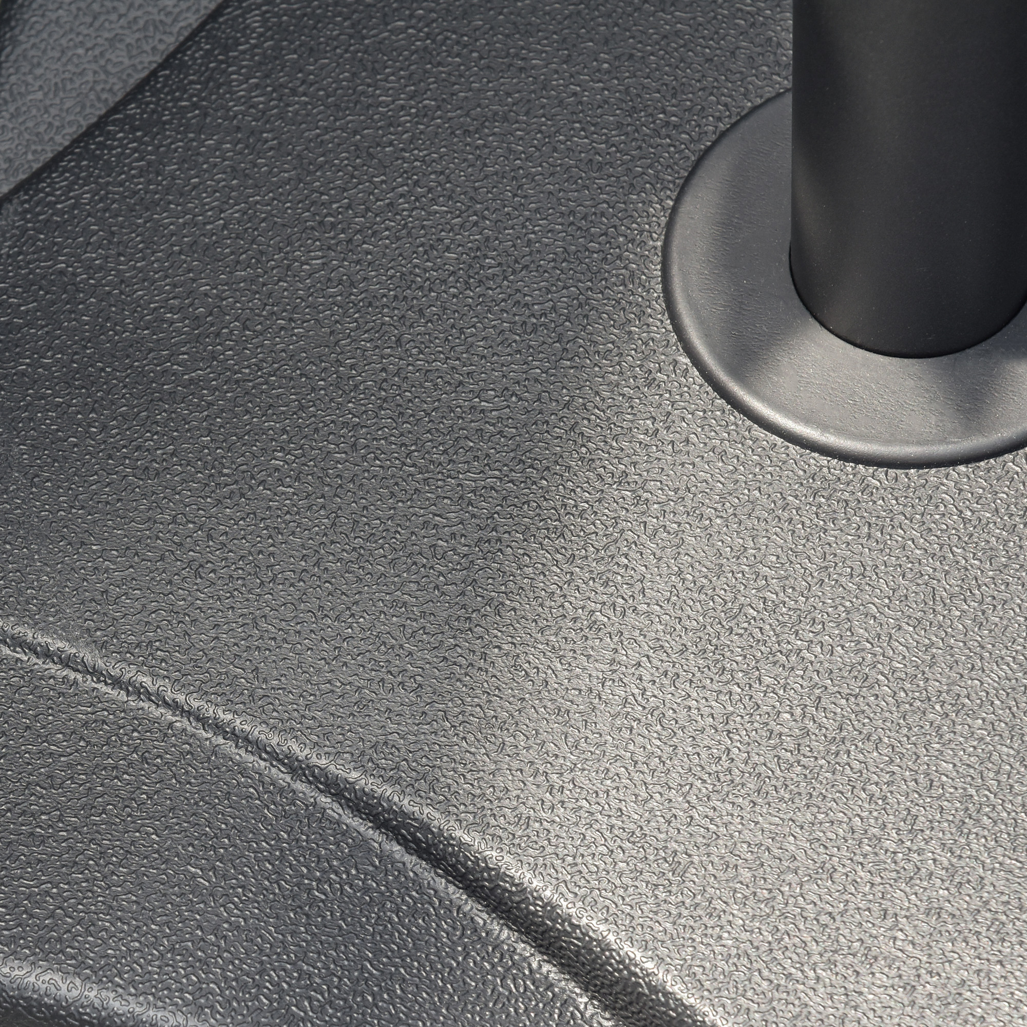 Sonnenschirmständer 20 kg Schirmständer für Sonnenschirm Schirmstangen 32/38/48 mm Sonnenschirmfuß für Garten Terrasse Balkon Zement 41,5 x 41,5 Schwarz