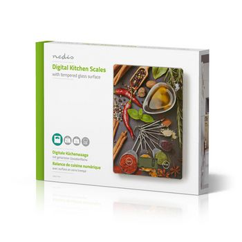 Küchenwaagen | digital | Glas / Kunststoff | Mehrfarbig