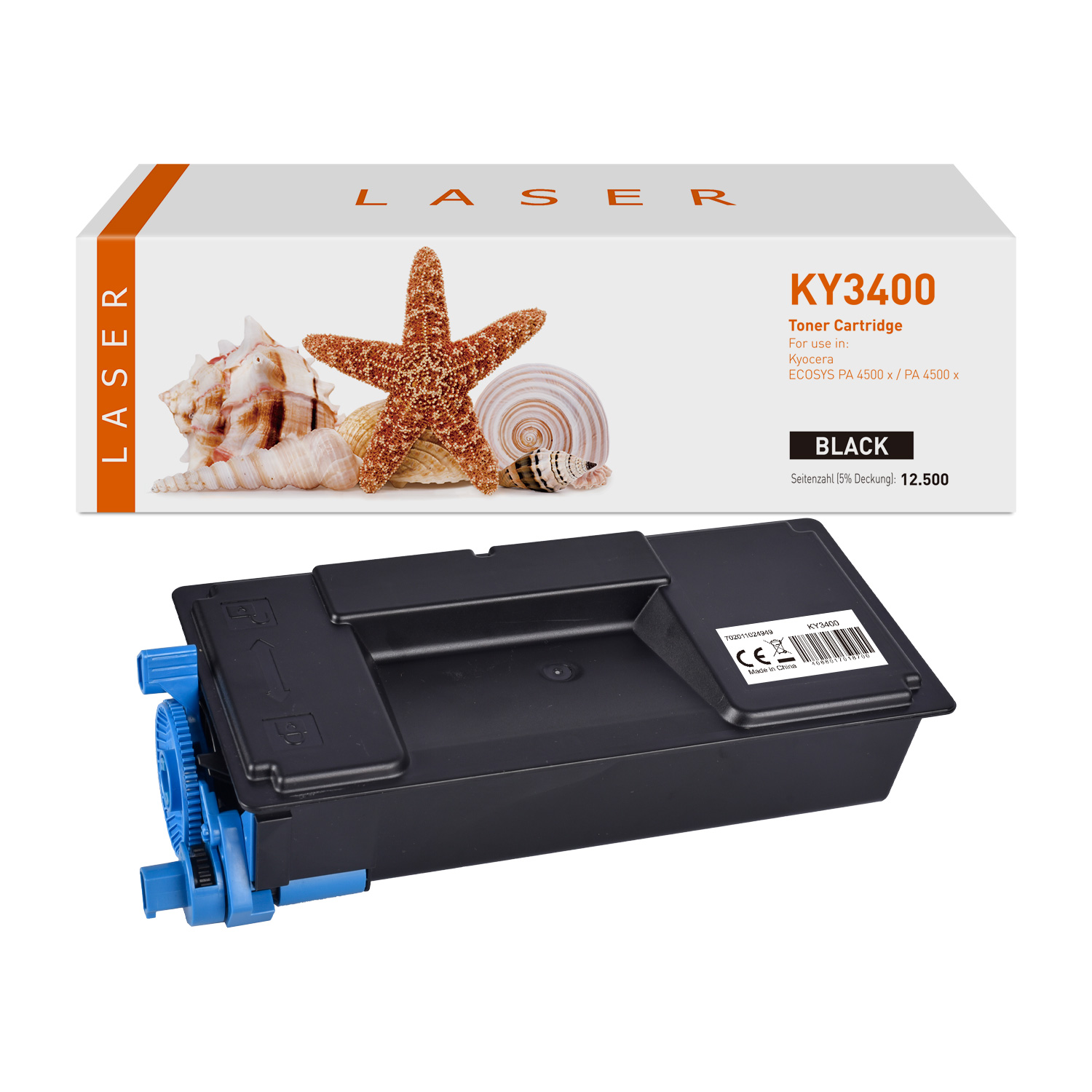 TK3400 alternativ Toner black für Kyocera  / TK3400 / 12.500 Seiten