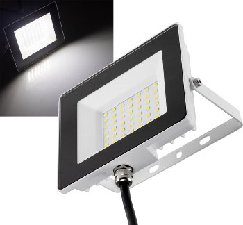 LED-Fluter "CTF-SLW 30", IP65, 30W, 2503lm, 4000K neutralweiß