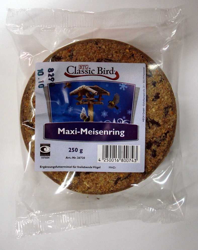 Classic Bird Maxi Meisenringe 250g Classic Bird Maxi Meisenringe 250g