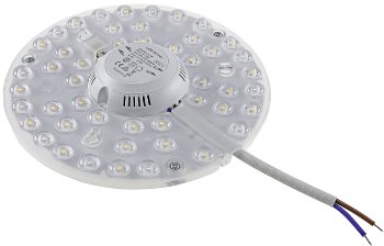 LED Umrüstmodul "UM24ww" für Leuchten, Ø180mm, 24W, 2680lm, 3000K, Magnethalter