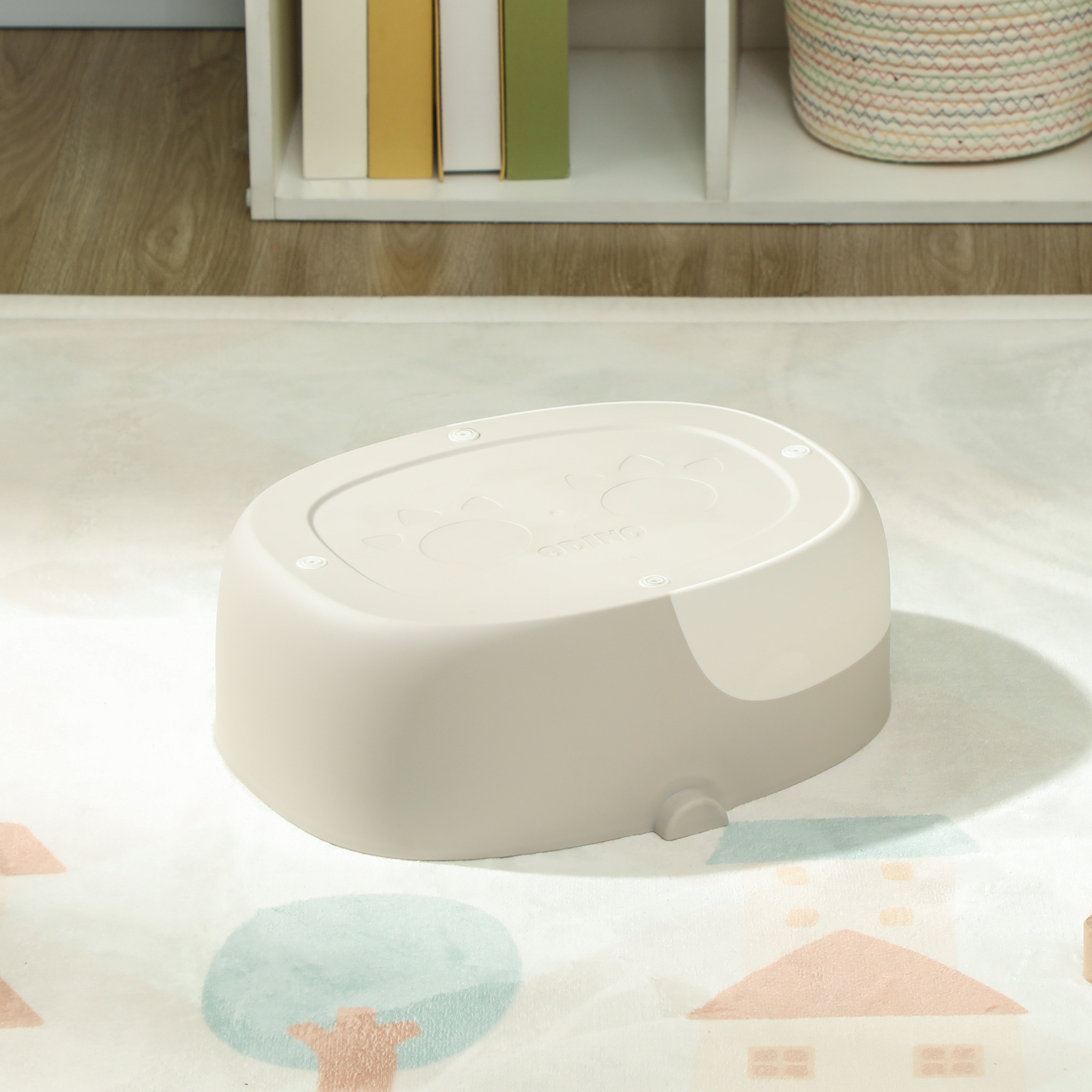 3-in-1 Kinder-Töpfchen, abnehmbarer Sitz, Kunstleder-Polster, bis 50 kg, 6 Monate bis 6 Jahre, Grau