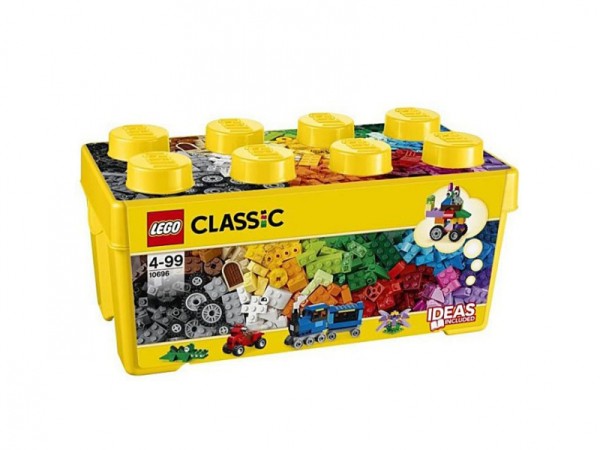 LEGO Classic - Mittelgroße Bausteine-Box, 484 Teile (10696)