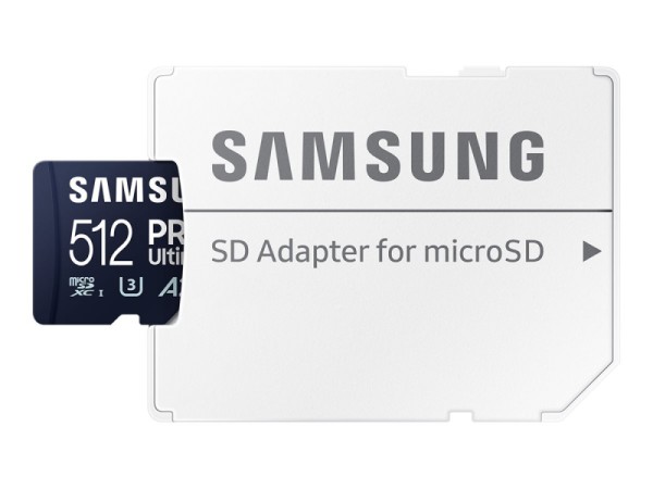 Samsung Pro Ultimate 512GB microSD karte inkl. SD Adapter MB-MY512SA/WW