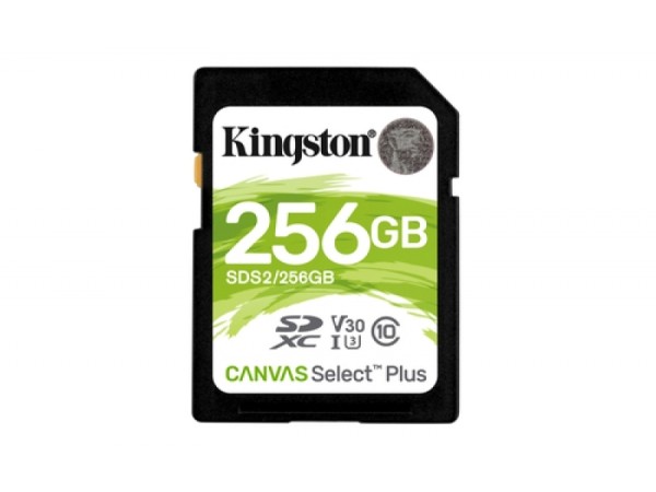 Kingston Canvas Select Plus SDXC 256GB Class 10 UHS-I SDS2/256GB