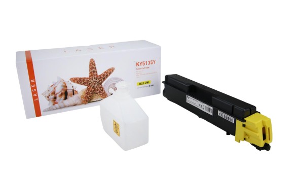 TK5135Y alternativ Toner yellow Kyocera / TK5135Y / 5.000 Seiten