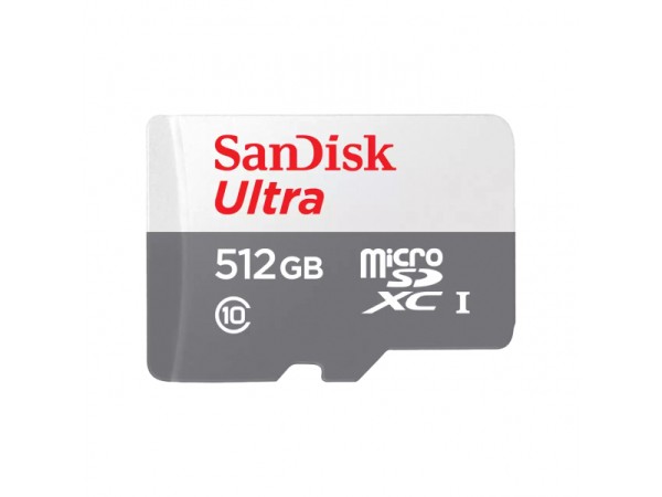 SanDisk Ultra Lite microSDXC 512GB 100MB/s CL10 SDSQUNR-512G-GN3MN