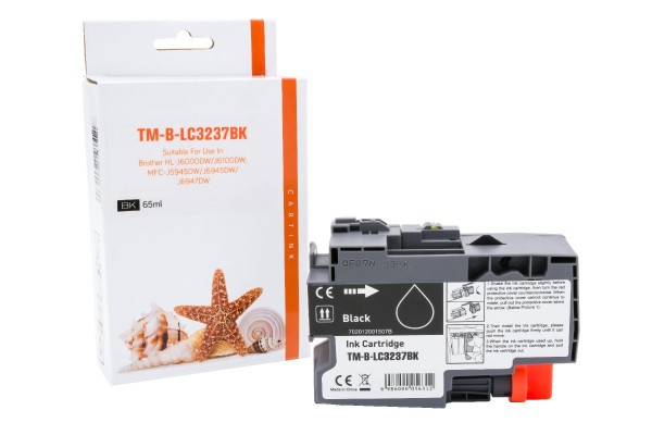 LC3237BK alternativ Tinte black Br / LC3237BK / 3.000 Seiten