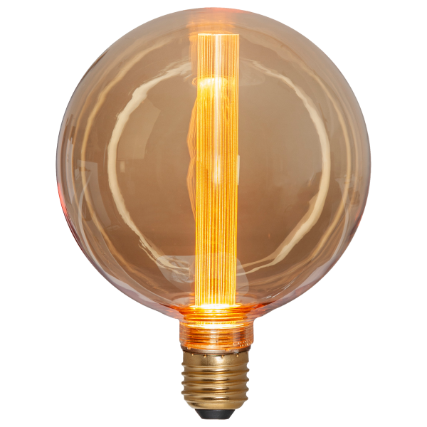 LED-Lampe ''Soft Glow'', E27, 1700K, 80 Ra, 45lm, 12,5x16,4cm, 2W, Amber