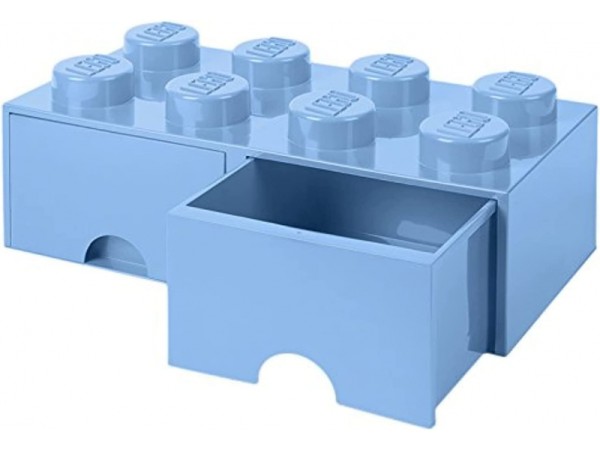 LEGO Storage Brick Schublade 8 HELLBLAU (40061736)