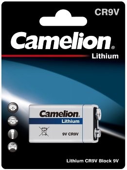 9V-Block-Batterie CAMELION Lithium