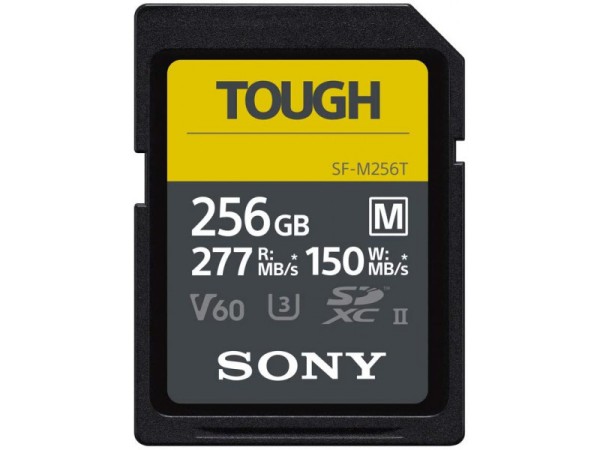 Sony SDXC M Tough series 256GB UHS-II Class 10 U3 V60 - SFM256T