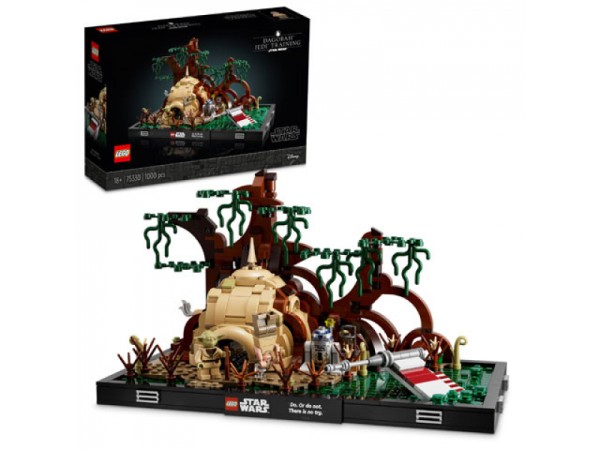 LEGO Star Wars - Jedi Training auf Dagobah - Diorama (75330)