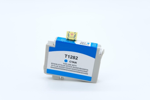 C13T12824011, Tintenpatrone cyan, Epson kompatibel - 5ml