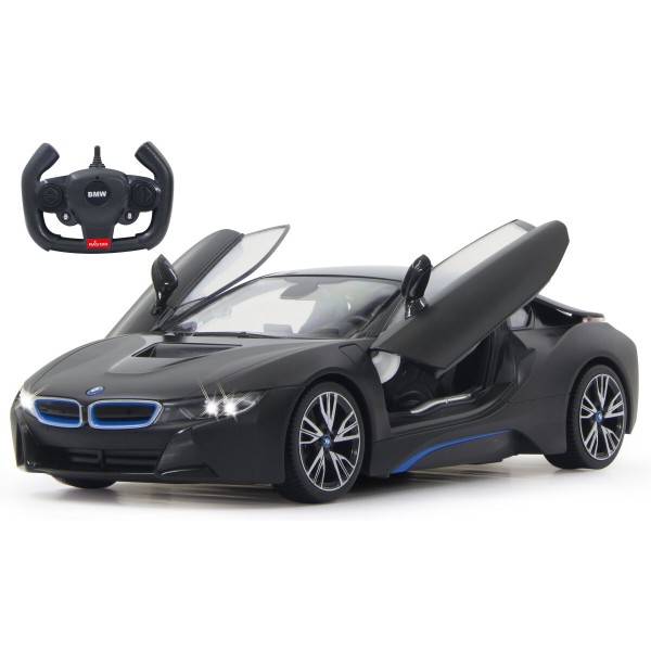 BMW I8 1:14 schwarz 2,4GHz Tür fernbedienbar