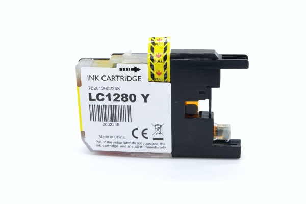 LC1280XLY alternativ Tinte yellow Brother / LC1280XLY / 20ml