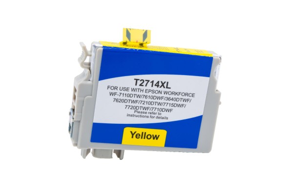 T2714XL alternativ Tinte yellow Epson / C13T27144010 / 10,4ml