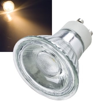 LED Strahler GU10 "promo" warmweiß