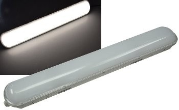 Wand- & Deckenleuchte "HP-25" IP65, 60cm - 24W, 4000k, neutralweiß, 2650 Lumen