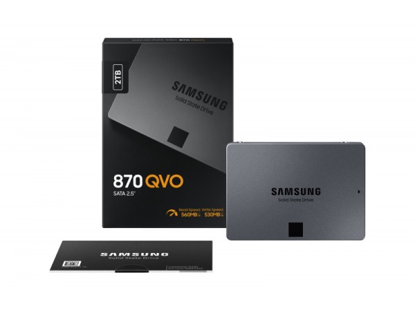 Samsung HDSSD 870 QVO Basic 2TB 2.5 Sata MZ-77Q2T0BW