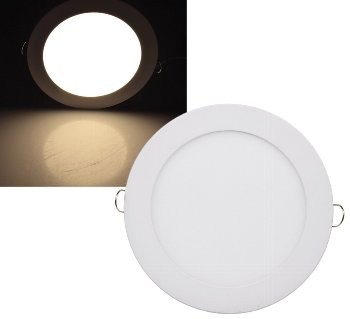 LED Licht-Panel "QCP-17R", Ø 17cm