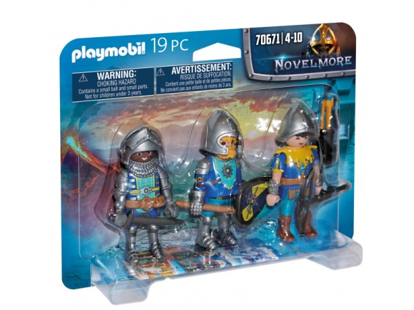 Playmobil Novelmore - 3er Set Novelmore Ritter (70671)