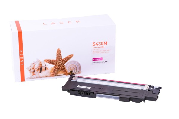 SLC430M alternativ Toner magenta Samsung / CLTM 404 S/ELS / 1.000 Seiten