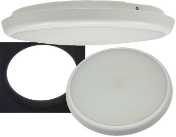 LED Deckenleuchte "SALAO 22 NW" - IP54, 22W, 2200lm, 4000K, HF-Bewegungsm.