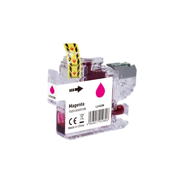 LC422M alternativ (Pigment) Tinte magenta Brother / LC422M / 10ml