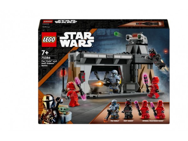 LEGO Star Wars Duell zwischen Paz Vizsla und Moff Gideon 75386