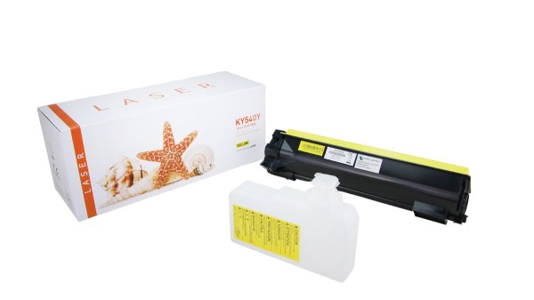 TK540Y alternativ Toner yellow Kyocera / TK540Y / 4.000 Seiten