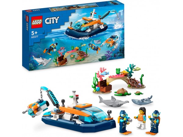 LEGO City - Meeresforscher-Boot (60377)