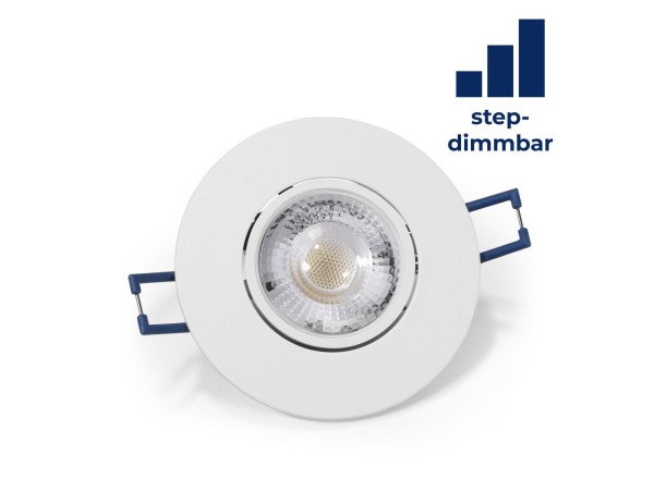 LED-Einbauleuchte McShine ''EL-313D'' 4,5W, 450Lumen, 3000K, step-dimmbar