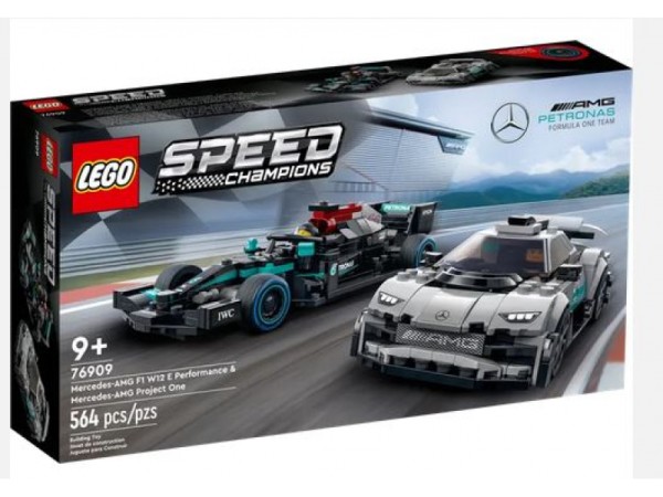 LEGO Speed Champions - Mercedes-AMG F1 W12 E & Mercedes AMG 76909