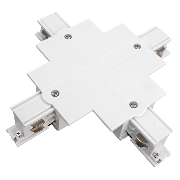 Unterputz-Steckverbinder ''SPS'', 230V, IP20, 165x36x165mm, Kreuz, weiß