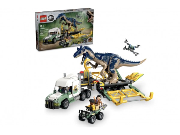 LEGO Jurassic World - Dinosaurier-Missionen Allosaurus-Transporter (76966)