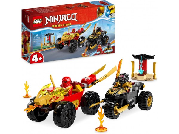 LEGO Ninjago - Verfolgungsjagd mit Kai und Ras (71789)