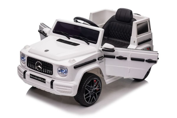 Elektro Kinderfahrzeug Mercedes G63 AMG - weiß