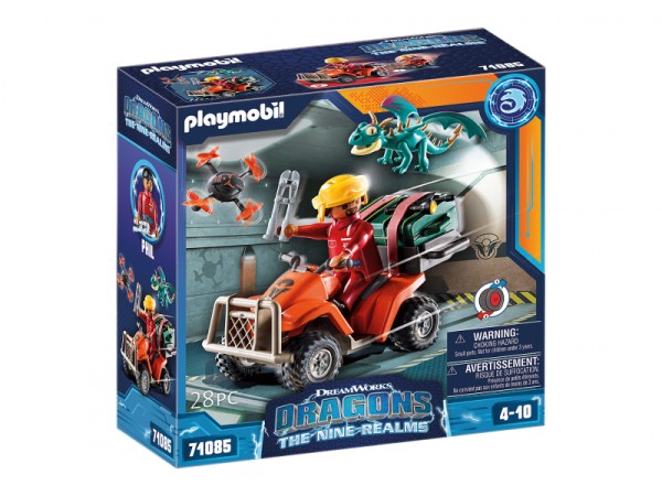 Playmobil Dragons The Nine Realms - Icaris Quad & Phil (71085)