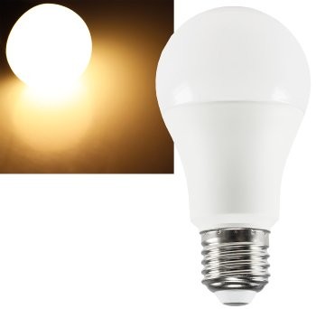 LED Glühlampe E27 "promo" warmweiß - 230V, 160°, 8,6W, 802lm, 3000k